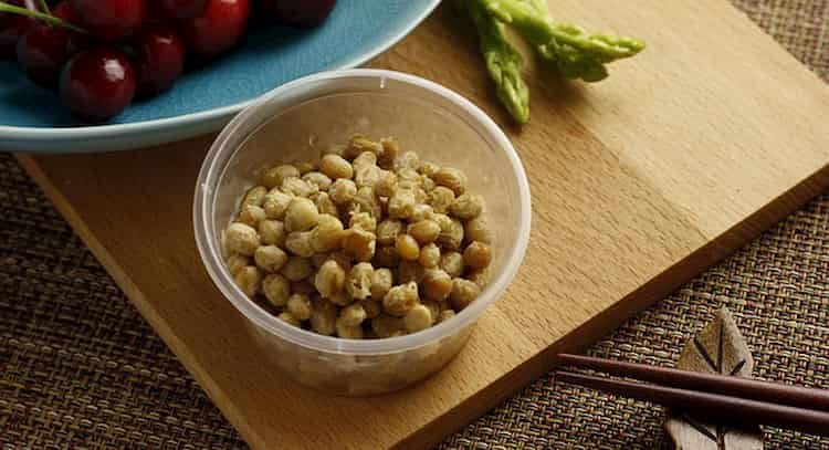 Natto para facilitar la digestión