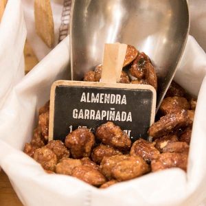 Almendras garrapiñadas